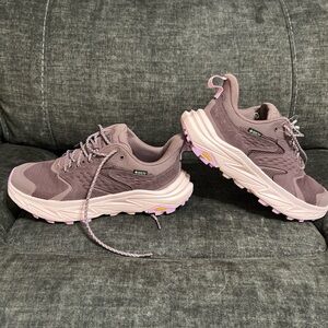 Hoka Mauve and Pink Running Shoes